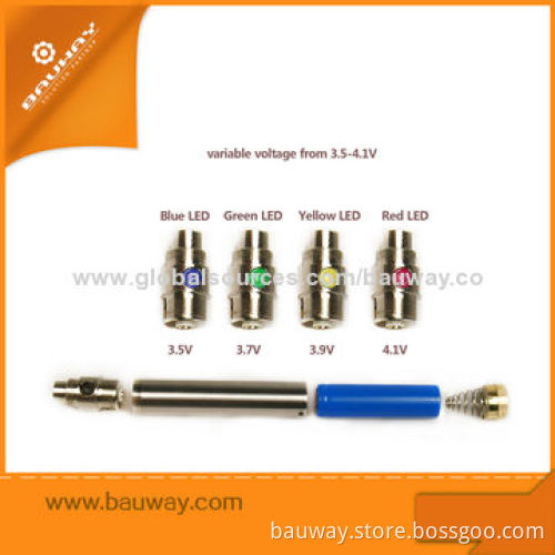 RS 520m Variable Voltage eGo Battery, Stainless Steel Color